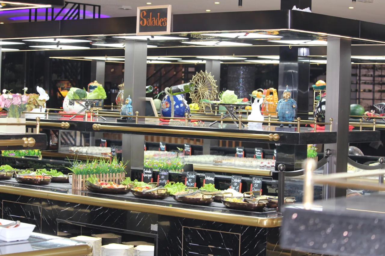 Grand buffet de salades à Toulouse